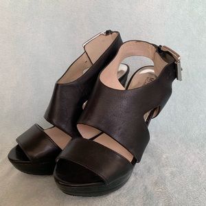 Michael Kors Shoes - Carla leather platform heels Michael Kors Shoes - Carla leather platform heels
